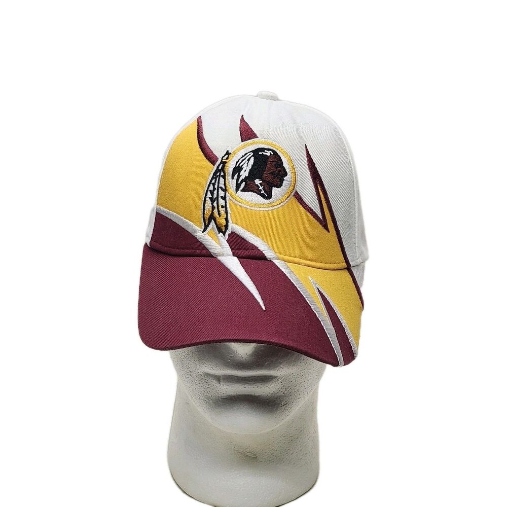 VINTAGE Washington Redskins NFL Team Apparel Adjustable  Shark tooth Hat Cap